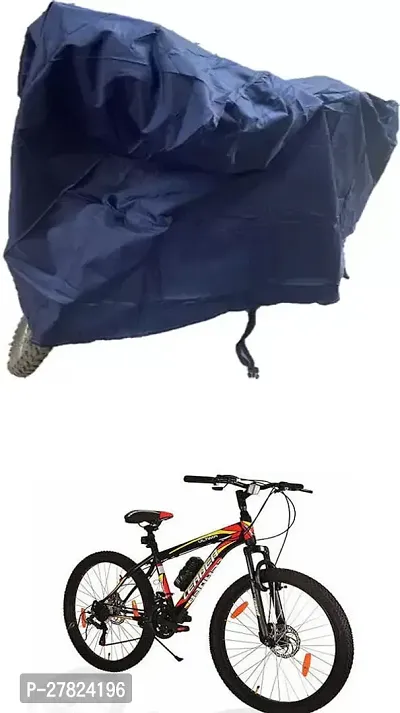 Classic Cycle Cover Navy Blue For Leader Ultima 26T MS With Front