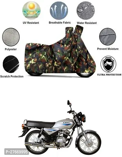 Water Resistant Polyester Bike Cover For Yamaha Crux-thumb0