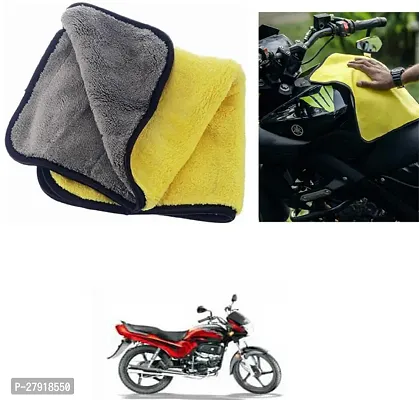 Stylish Bike Cleaning Cloth For Hero Passion Plus-thumb0