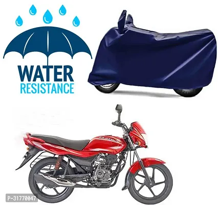 Splendid Waterproof Polyester Two Wheeler Cover Suitable For Bajaj All Bike Models