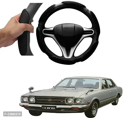 Car Better Grip Black Steering Wheel Cover (Slip-in) For Toyota Corona-thumb0