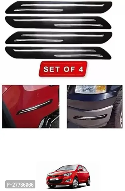 Protective Silicone Car Bumper Protector Guard For Hyundai i20-Pack Of 4