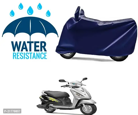 Splendid Waterproof Polyester Two Wheeler Cover Suitable For Suzuki Swish Bikes-thumb0