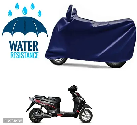 Designer Bike Body Cover Navy Blue For Hero Electric Nyx