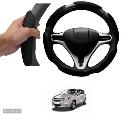 Car Steering Cover Black 6G Skidproof For Chevrolet Sail Hatchback