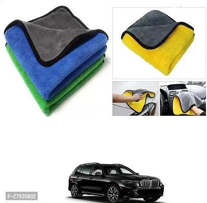 Car Cleaning Microfiber Cloth Pack Of 2 Multicolor For BMW X7