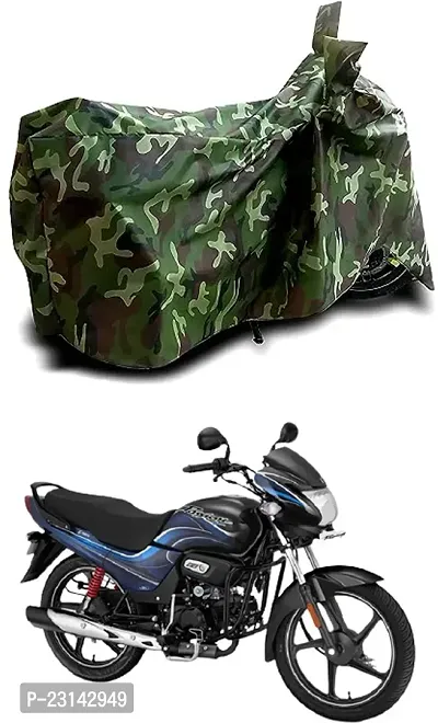 RONISH Dust Proof Two Wheeler Cover (Multicolor) For Hero Passion Plus_a46