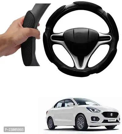 Car Better Grip Black Steering Wheel Cover (Slip-in) For Maruti Suzuki Swift Dzire