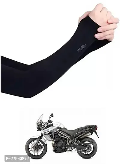 Stylish Breathable and Stretchable Arm Sleeve With Thumb Hole For Triumph Tiger 800 XR