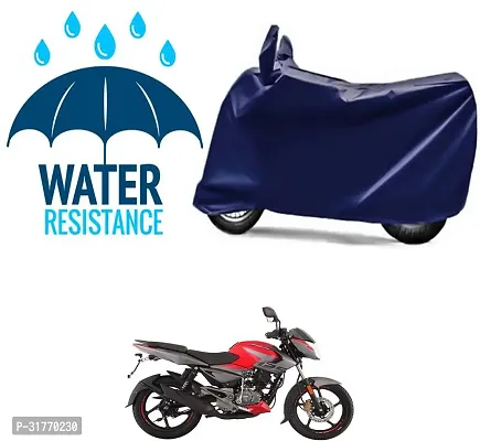 Splendid Waterproof Polyester Two Wheeler Cover Suitable For Bajaj Pulsar 125 Bikes