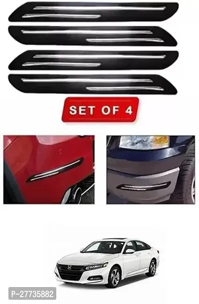 Protective Silicone Car Bumper Protector Guard For Honda Accord-Pack Of 4