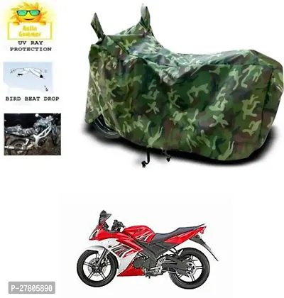 Designer Bike Body Cover Jungle Green For Yamaha Yzf R15 S