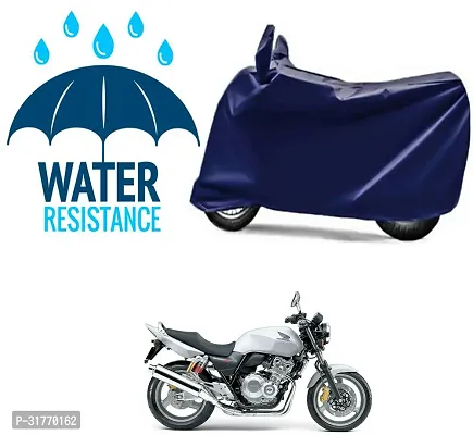 Splendid Waterproof Polyester Two Wheeler Cover Suitable For Honda All Bike Models-thumb0