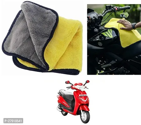 Stylish Bike Cleaning Cloth For Hero Moto Corp Duet