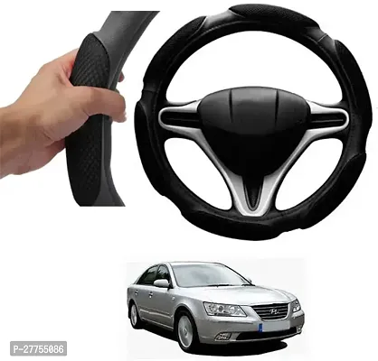 Car Steering Cover Black 6G Skidproof For Hyundai Sonata Embera