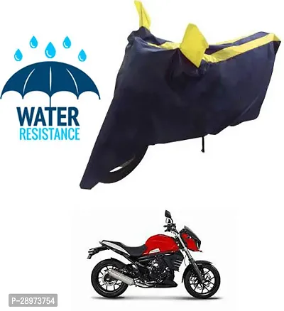 Stylish Waterproof Two Wheeler Cover For Mahindra MOJO XT 300 Motorcycle