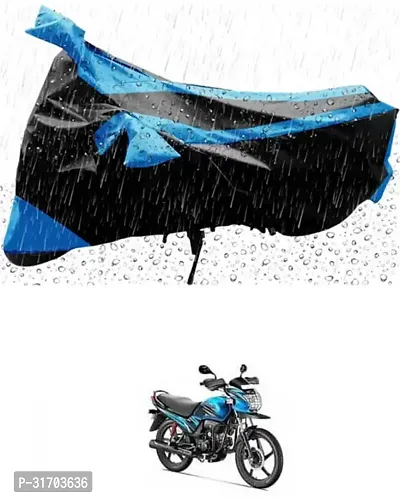 Useful Solid Waterproof Two Wheeler Cover Hero Passion Pro TR-thumb0