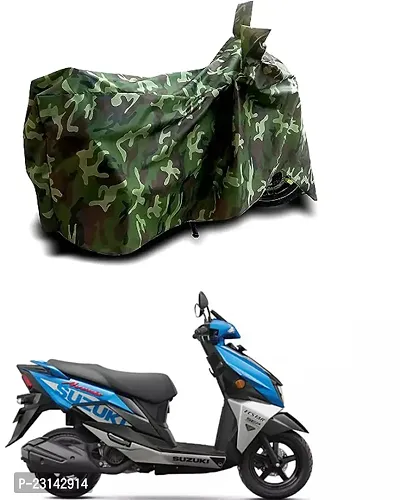 RONISH Dust Proof Two Wheeler Cover (Multicolor) For Suzuki Avenis 125_a13