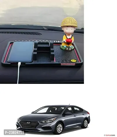Car Dashboard Pad Mat/Car Mat/Car Cell Phone Holder Mat For Hyundai Accent