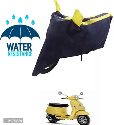 Stylish Waterproof Two Wheeler Cover For Piaggio Vespa LX Motorcycle