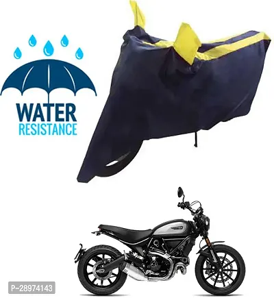 Stylish Waterproof Two Wheeler Cover For Ducati Scrambler Icon Motorcycle-thumb0