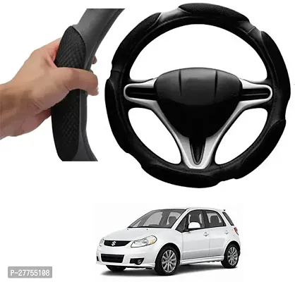 Car Steering Cover Black 6G Skidproof For Maruti Suzuki Sx4