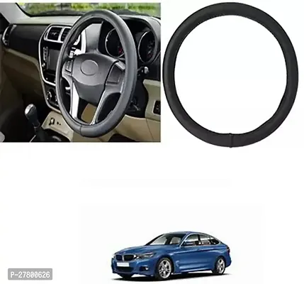 Designer Car Steering Cover Round Black For Bmw 3 Series Gt