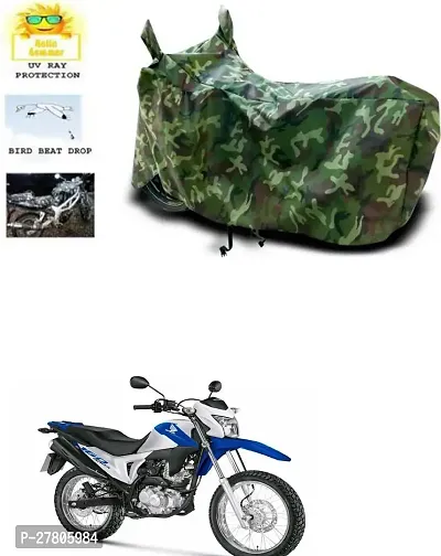 Designer Bike Body Cover Jungle Green For Honda Nxr 160