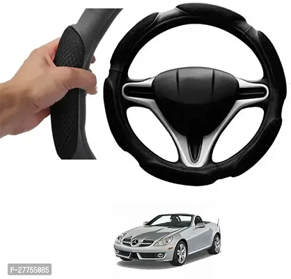 Car Steering Cover Black 6G Skidproof For Mercedes Benz Slk