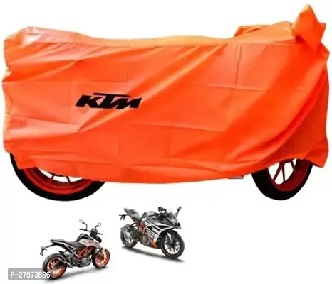KTM RC 200 Full Orange Bike Body Cover Waterproof