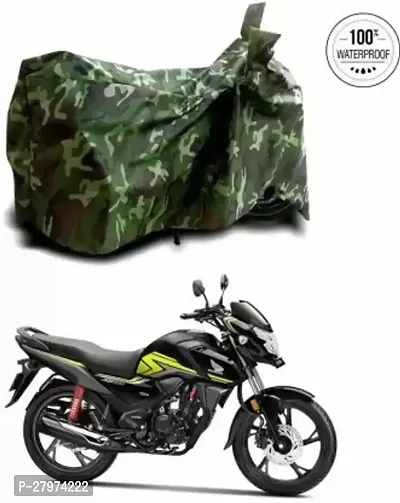 Honda SP 125 Jungle Print Bike  Body Cover For All Weather Resistant