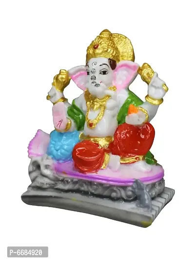 Ganesh Murti Ganesh Idol Ganesh Statue 5 Inch Multi Colour-thumb4