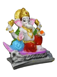 Ganesh Murti Ganesh Idol Ganesh Statue 5 Inch Multi Colour-thumb4