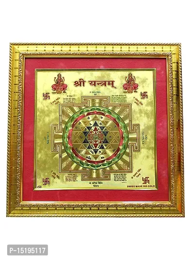 Om ssvmb9 Shree/Shri Yantram Yantr Shri Yantra Original for Protection, Health/Wealth Yantra for Good Fortune, Protection and Growth.