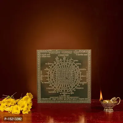 Om ssvmb9 Copper Dikdosh Nashak Yantra/Yantram Heavy 22 Gauge Siddh (Energized) and Effective (3 x 3 Inch)-thumb2