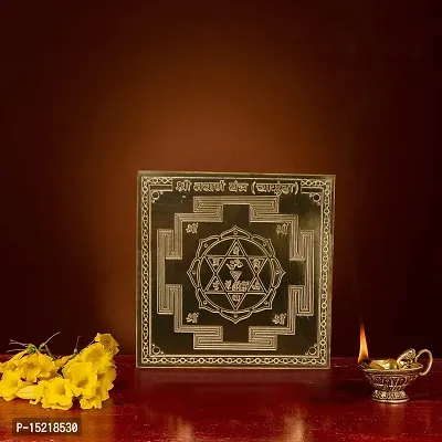 Om ssvmb9 Copper Navarna Chamunda Yantra/Yantram Heavy 22 Gauge Siddh (Energized) and Effective (3 x 3 Inch)-thumb3