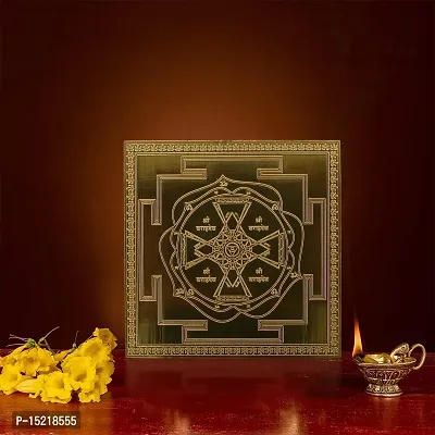 Om ssvmb9 Varah Dev Yantra/Varaha Yantra - Copper - (3 x 3 inches, Brown)-thumb2