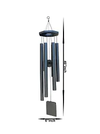 Om ssvmb9 Metal Feng Shui Vastu Windchime/Wind Chimes 6 Pipes Rods for Positive Vibrations Energy Flow at Home, Office, Garden, Balcony, Bedroom, Window, Indoor  Outdoor Decoration 40 Inch-thumb3