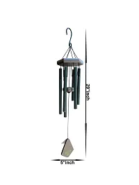 Om ssvmb9 Metal Feng Shui Vastu Windchime/Wind Chimes 6 Pipes Rods for Positive Vibrations Energy Flow at Home, Office, Garden, Balcony, Bedroom, Window, Indoor  Outdoor Decoration 29 Inch-thumb3
