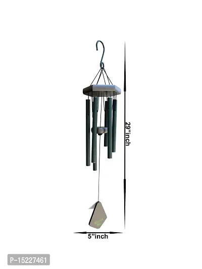 Om ssvmb9 Metal Feng Shui Vastu Windchime/Wind Chimes 6 Pipes Rods for Positive Vibrations Energy Flow at Home, Office, Garden, Balcony, Bedroom, Window, Indoor  Outdoor Decoration 29 Inch-thumb4