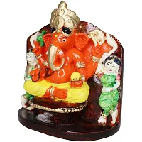 The color combination have been set based on the preference by majority of Lord Ganesha devotee. The Lenses eye work, which is a very difficult job to do in smalls idols, have been done by our dedicat-thumb2