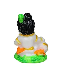 Om ssvmb9 Marble Bal Gopal/Laddu Gopal/Ladoo Gopal/Thakur Ji/Makhan Chor Idol/Krishna Idol/Murti/Statue Janmashtami Special for Home Temple Puja 2.5 Inch-thumb3