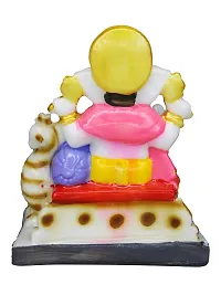 Om ssvmb9 Marble Ganesh Idol for Pooja Room Ganesha Statue for Home Decor Ganpati Idol God of Success and Luck Diwali Gifts Ganesh Ji Murti for Home Puja 4.5 Inch-thumb3