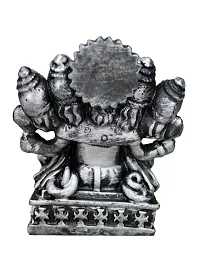 Om ssvmb9 Marble Panchmukhi Ganesh Idol for Home Decor Ganesha Idol for Car Dashborad and Ganpati Statues for Living Room Ganesh ji Murti for Showpiece Figurine Home Decor Main Door Entrance-thumb3