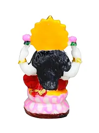 Om ssvmb9 Marble Lakshmi Devi Idol Statue for Home Puja Goddess Laxmi Idols/Murti Showpiece for Temple Pooja Room Diwali Decoration Gifts for Family Friends 4.2 Inch-thumb3