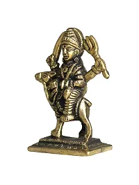 Om ssvmb9 Brass Dasa/Dasha MATA/Momai Maa/Durga Murti/Idol/Statue for Home Puja/Pooja Temple/Mandir (3.5 Inch, Gold Color)-thumb3