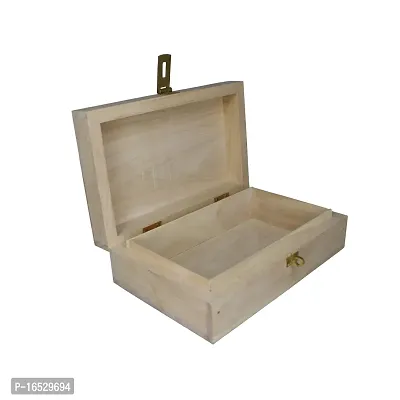 Wooden Cash Box Hand Made Laxmi Prapati Box Vastu Remedis Sriparni Wealth Money Cash Box (Weight:- 0.560 Kg)-thumb4
