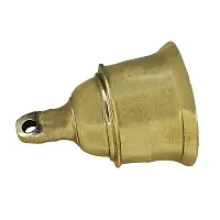 Om ssvmb9 Brass Bell/Ghanti for Home Puja Mandir Prayer Bell Pooja Head Pooja Puja Bell Ghanti, for Poojan Purpose, Spiritual Gifts (Weight:- 0.114 kg)-thumb3