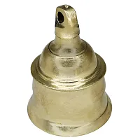 Om ssvmb9 Brass Bell/Ghanti for Home Puja Mandir Prayer Bell Pooja Head Pooja Puja Bell Ghanti, for Poojan Purpose, Spiritual Gifts (Weight:- 0.114 kg)-thumb4