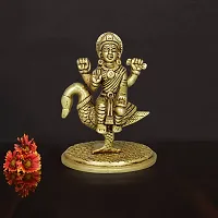 Om ssvmb9 Brass Brahmani Maa Murti MATA Rani Statue Durga Maa Idol for Home Puja/Pooja Temple/Mandir (H x W:- 4 x 2 Inch, Weight:- 0.360)-thumb3